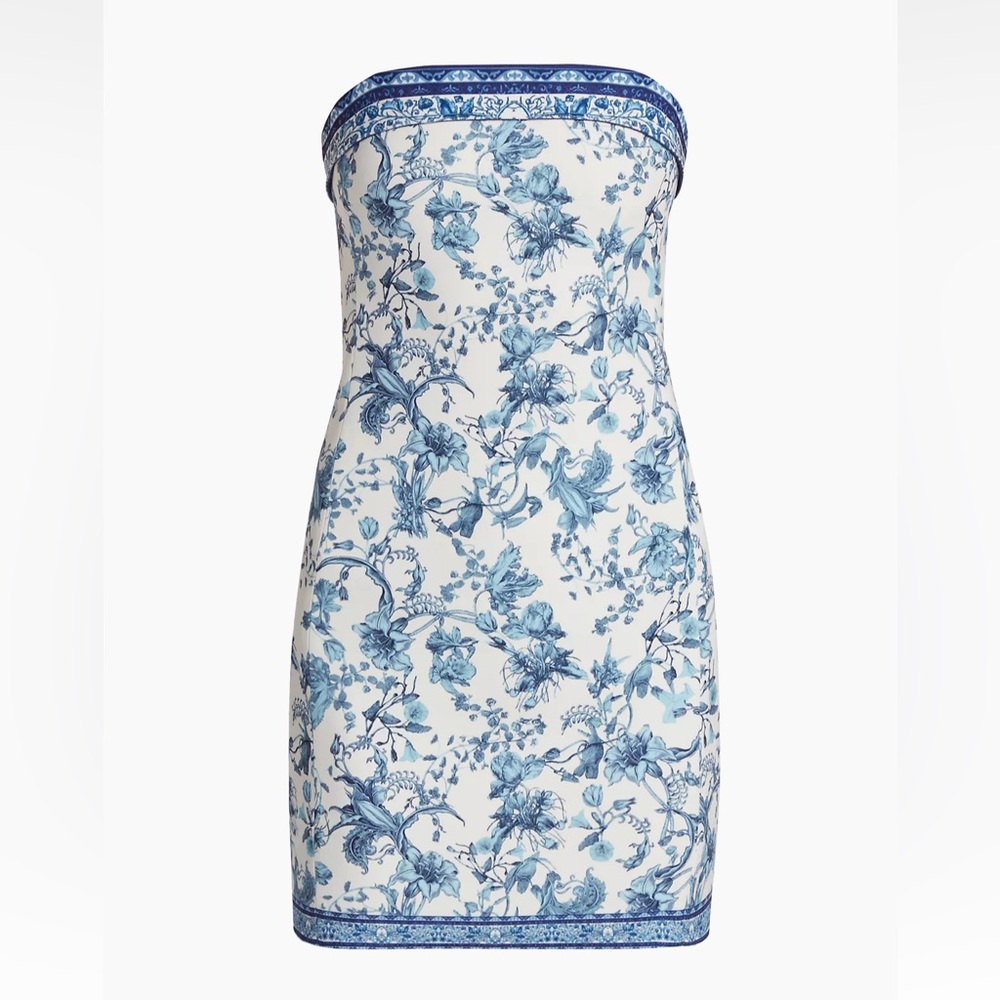 Alice and Olivia Kelly Floral Mini Dress